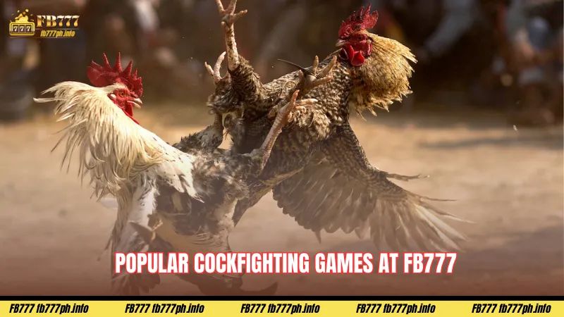 Popular cockfighting games at FB777