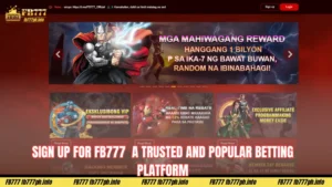 Sign up for FB777 - A Trusted and Popular Betting Platform